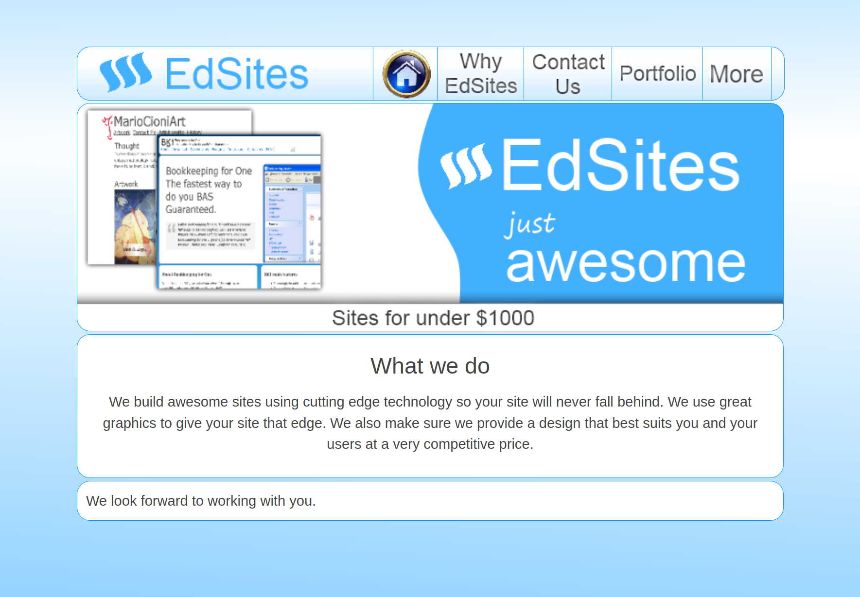 EdSites screenshot